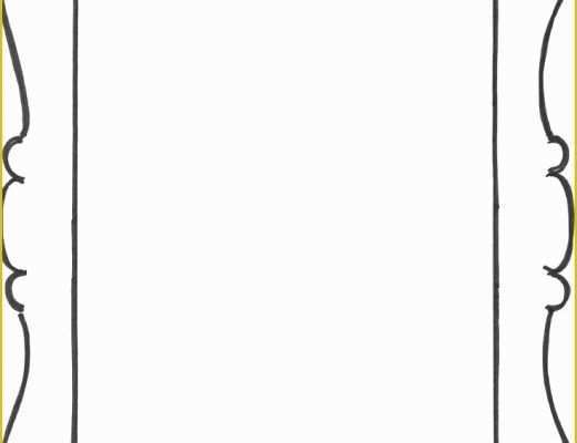 Free Photo Frame Templates Online Of Templates Clipart Blank Frame Pencil and In Color