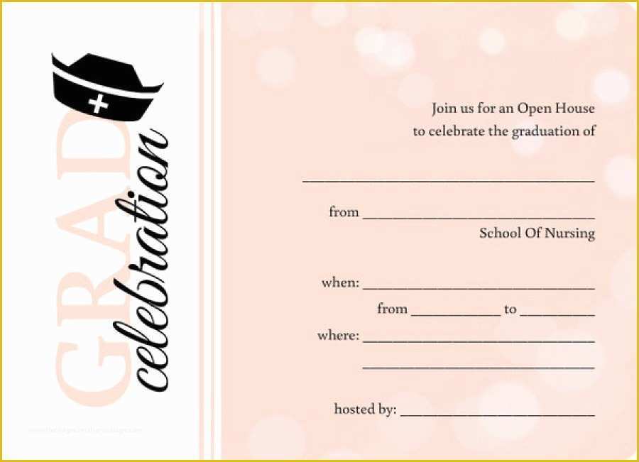 Free Photo Invitation Templates Of 40 Free Graduation Invitation Templates Template Lab