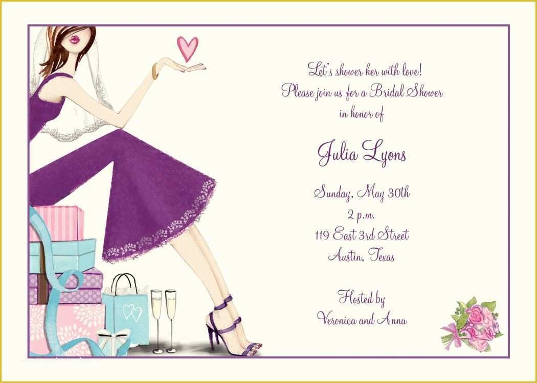 Free Photo Invitation Templates Of Bridal Shower Invitation Bridal Shower Invitation