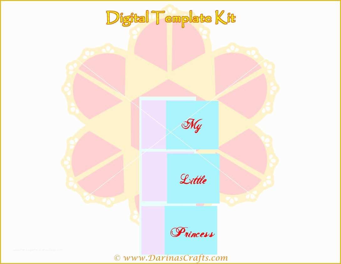 Free Photo Mat Templates Of Lacy Flower Mat Download Digital Template Set