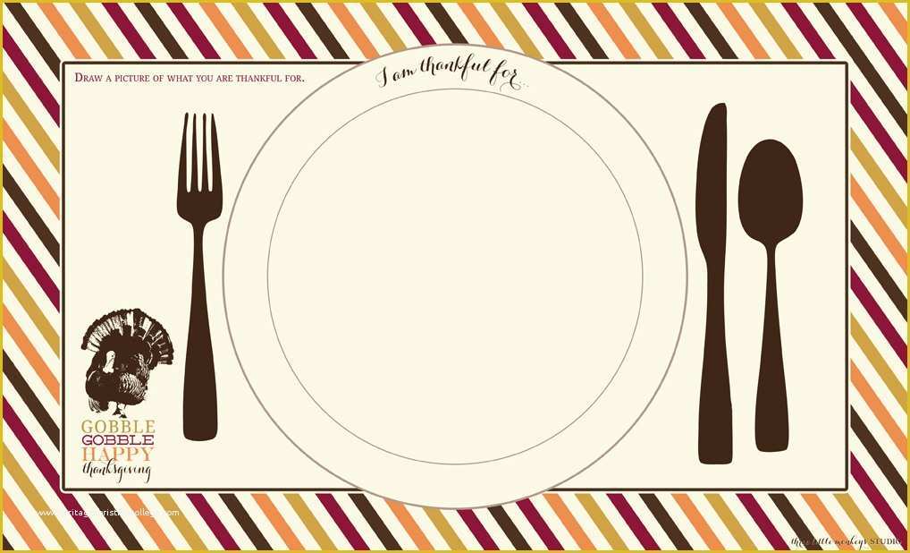 Free Photo Mat Templates Of Place Mat Thanksgiving Template – Festival Collections