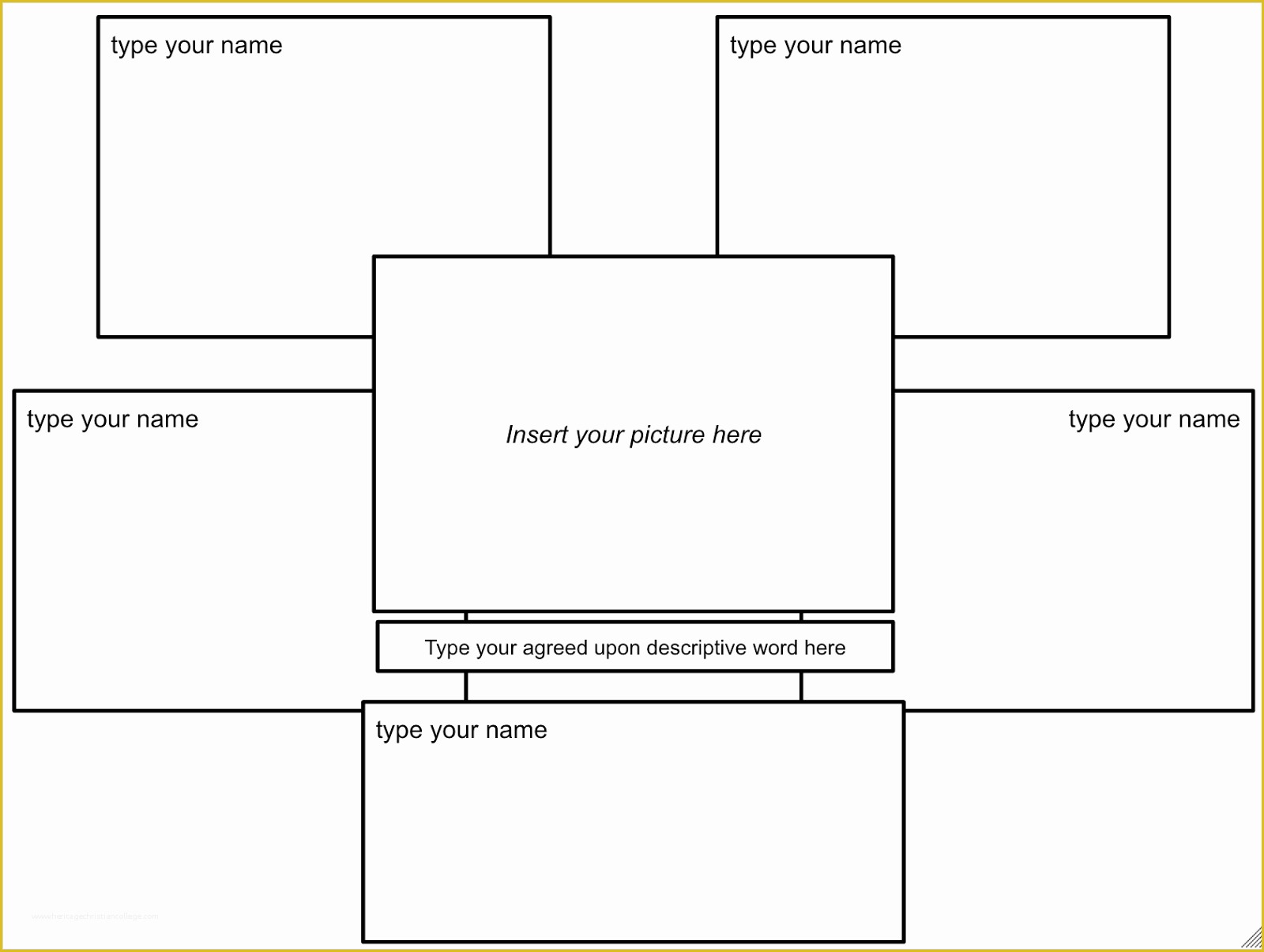 Free Photo Mat Templates Of Visible Thinking Digital Place Mats