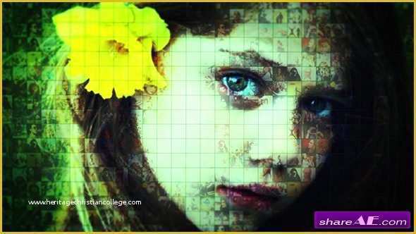 Free Photo Mosaic after Effects Templates Of Videohive Mosaic Reveal Free after