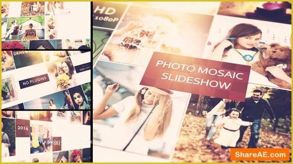 Free Photo Mosaic after Effects Templates Of Videohive Mosaic Slideshow Free after Effects