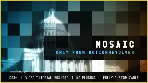 Free Photo Mosaic after Effects Templates Of Videohive Mosaic Slideshow Free after Effects