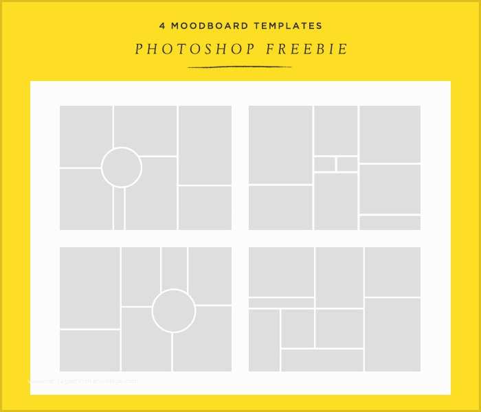 Free Photo Templates for Photoshop Of 15 Free Moodboard Templates for Download Designyep
