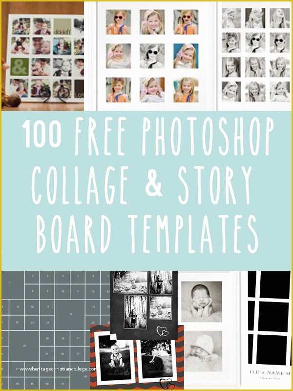 Free Photo Templates for Photoshop Of 28 Best Images About Free Collage Templates On Pinterest