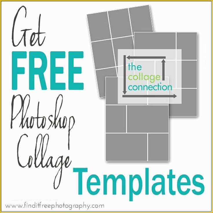 Free Photo Templates for Photoshop Of Shop Collage Template