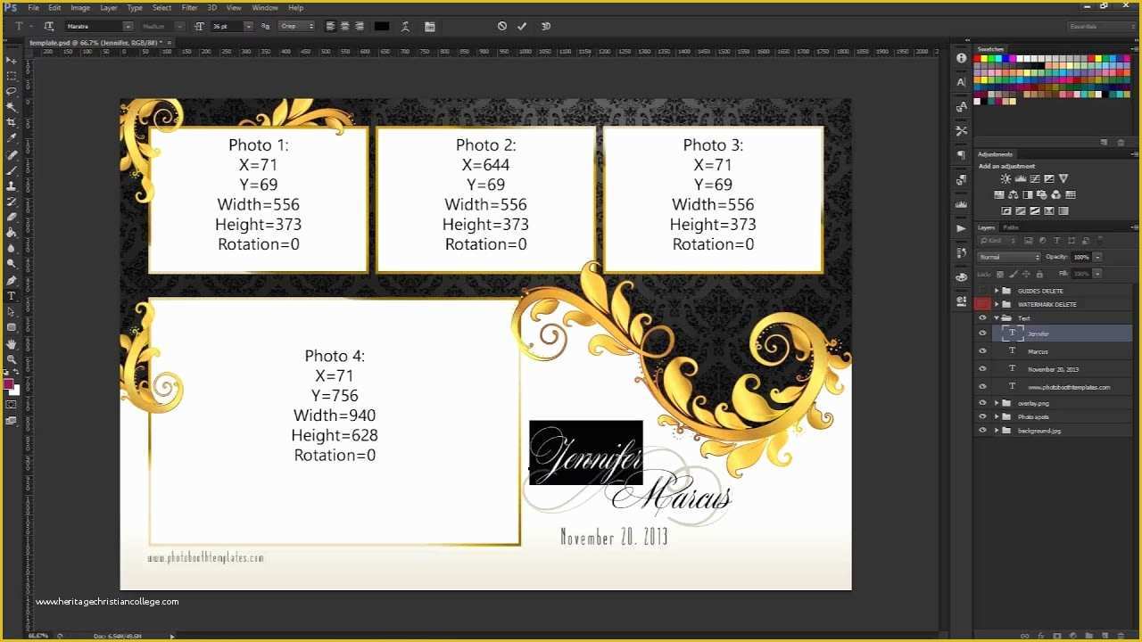 Free Photo Templates for Photoshop Of Shop Cs3 Modifying Your Photo Booth Template S Text