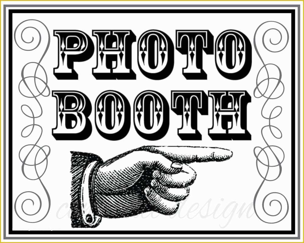 Free Photo Templates for Printing Of 17 Booth Sign Free Printable Booth