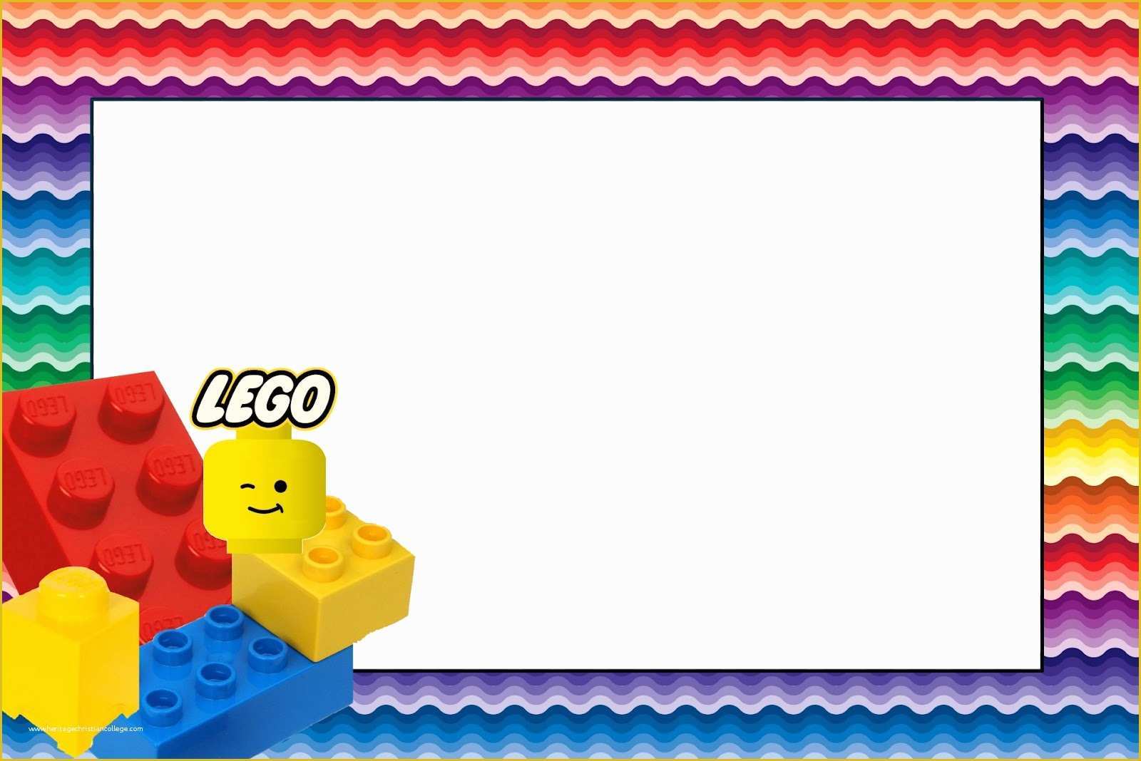 Free Photo Templates for Printing Of Lego Free Printable Invitations