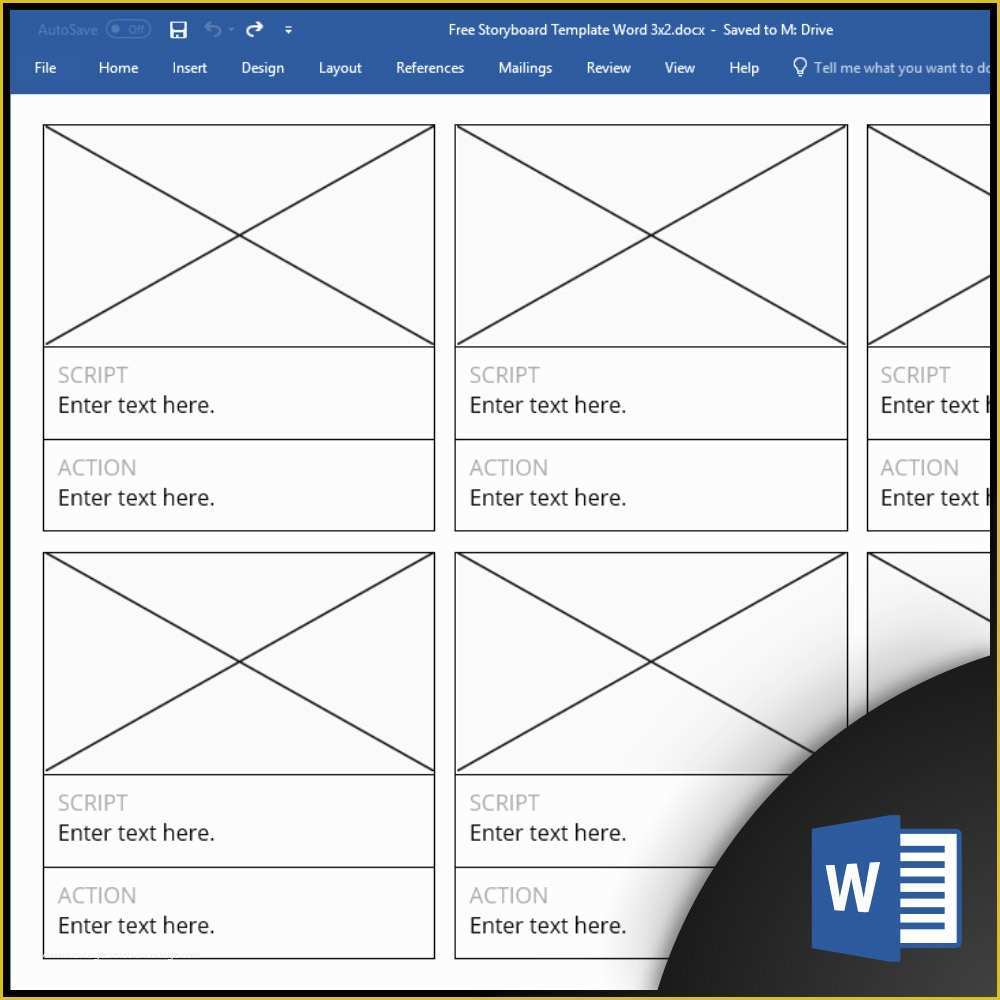 Free Photo Templates Of Free Storyboard Templates for Microsoft Word [cx]