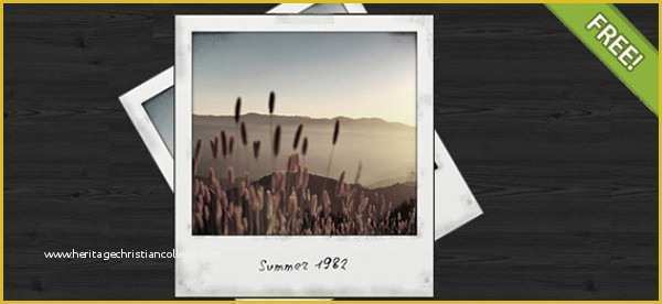 Free Photo Templates Of Polaroid Template 31 Free Psd format Download