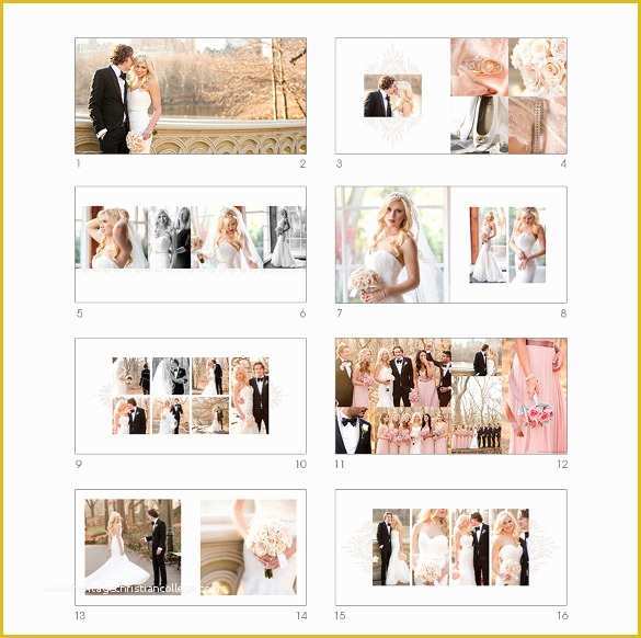 Free Photobook Template Of 41 Wedding Album Templates Psd Vector Eps