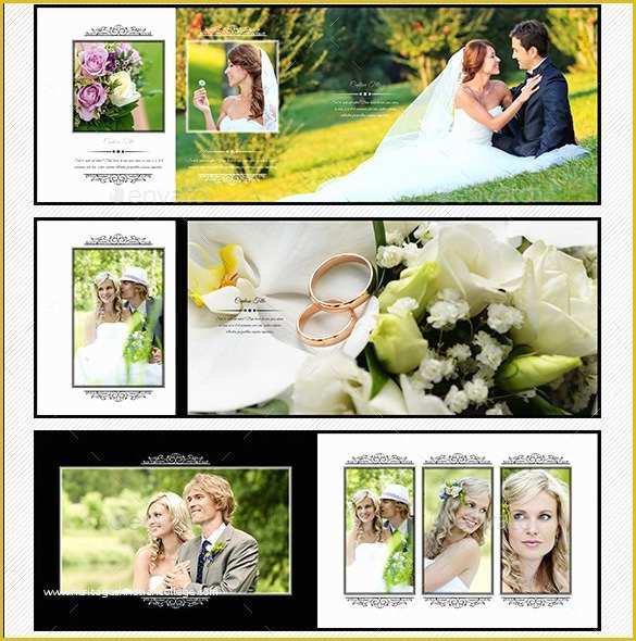 Free Photobook Template Of 45 Wedding Album Design Templates Psd Ai Indesign