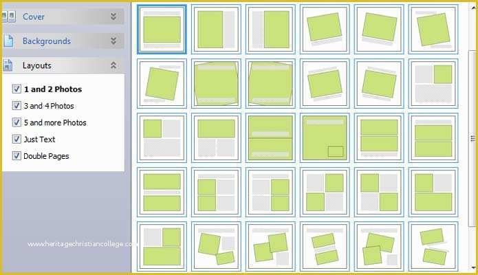 Free Photobook Template Of Onprint Layouts Book Layout software