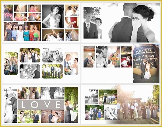 Free Photobook Template Of Square Album Template for Shop 10 Spreads 20 Pages