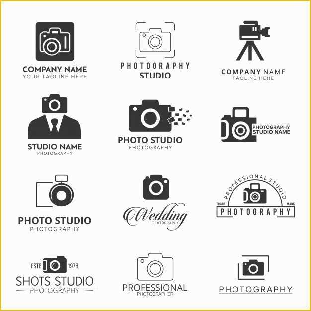 Free Photography Logo Templates for Photoshop Of Camara Profesional