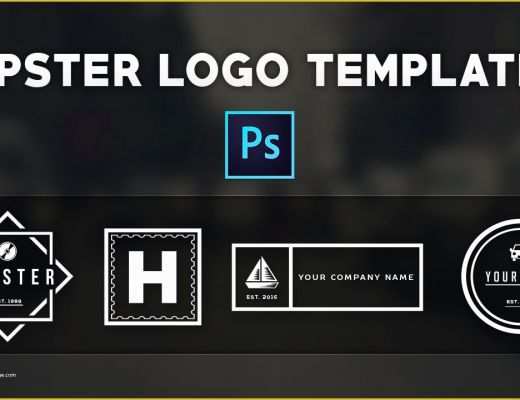 Free Photography Logo Templates for Photoshop Of Free Hipster Logo Templates Pack Psd