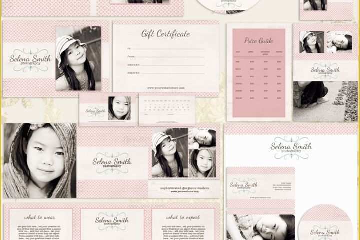 Free Photography Marketing Templates Of Elle Premade Graphy Marketing Set Templates Set 1 [ms