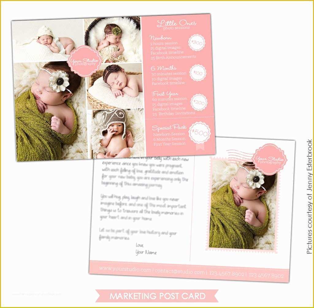 Free Photography Marketing Templates Of Graphy Marketing Postcard Little Es