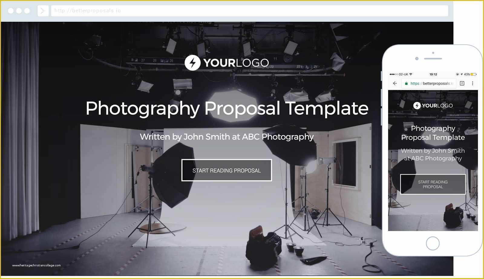 Free Photography Proposal Template Of Free Graphy Proposal Template Better Proposals