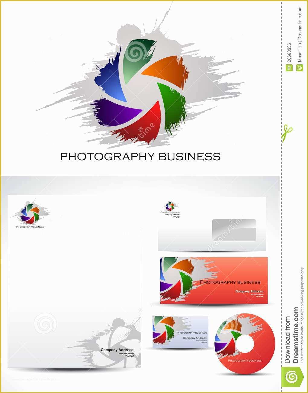 Free Photography Watermark Template Of Graphy Template Logo Design Stock Vector Image