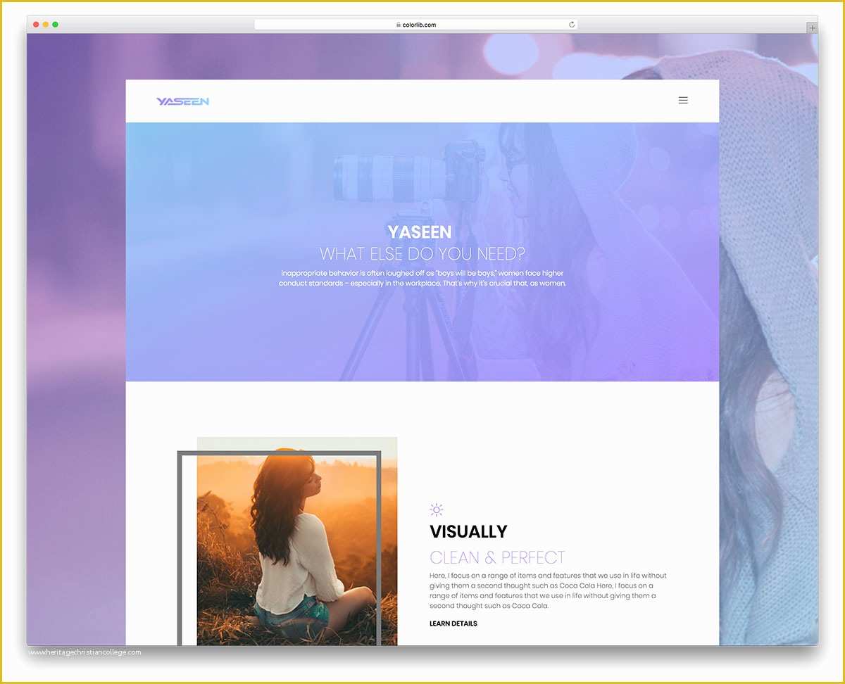 55 Free Photography Website Templates for Photographers