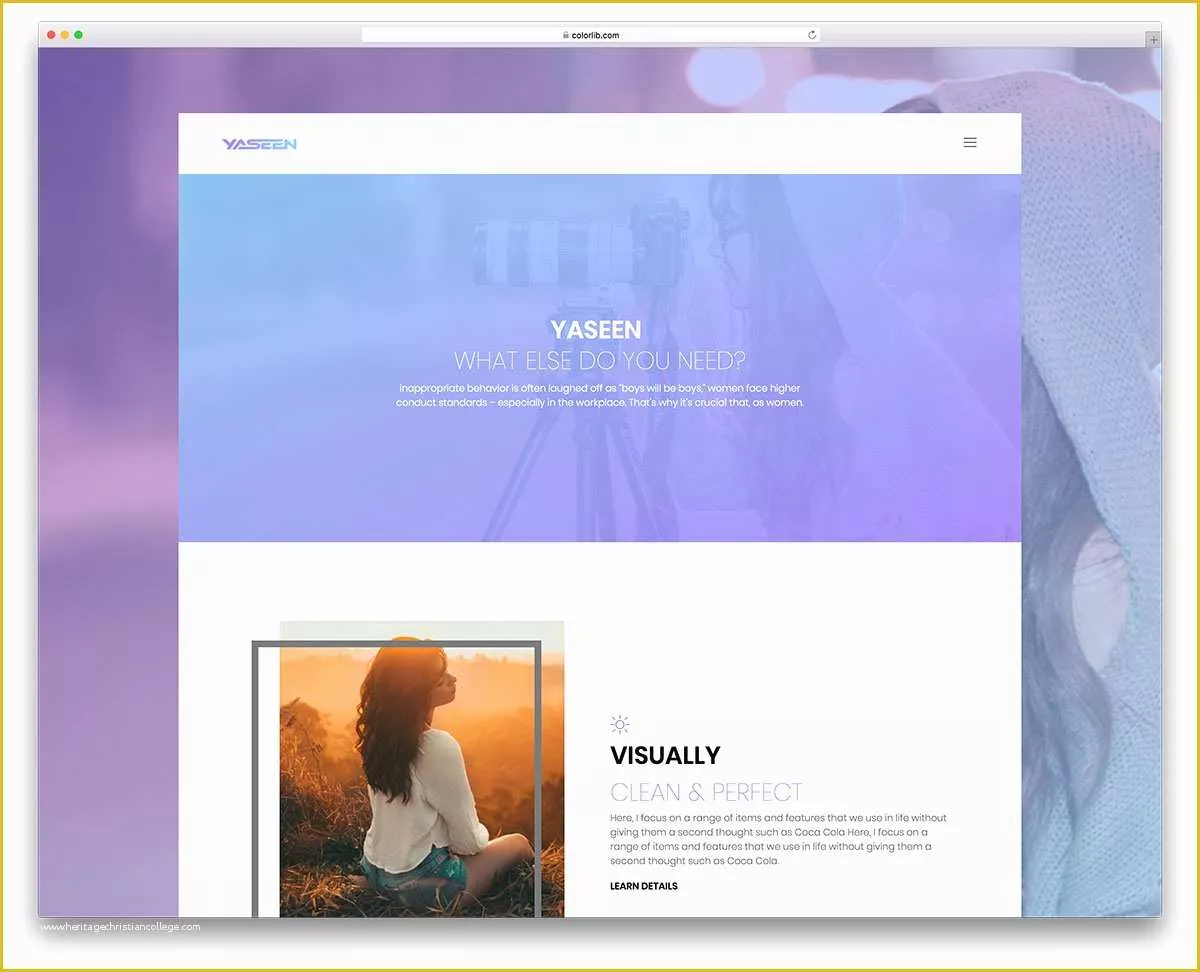 55 Free Photography Website Templates for Photographers