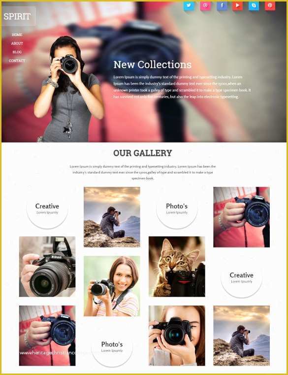 Free Photography Website Templates for Photographers Of 38 Free & Premium Graphy Website themes & Templates