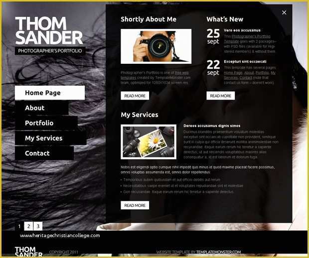 Free Photography Website Templates for Photographers Of Free Full Js Website Template Graphy Monsterpost