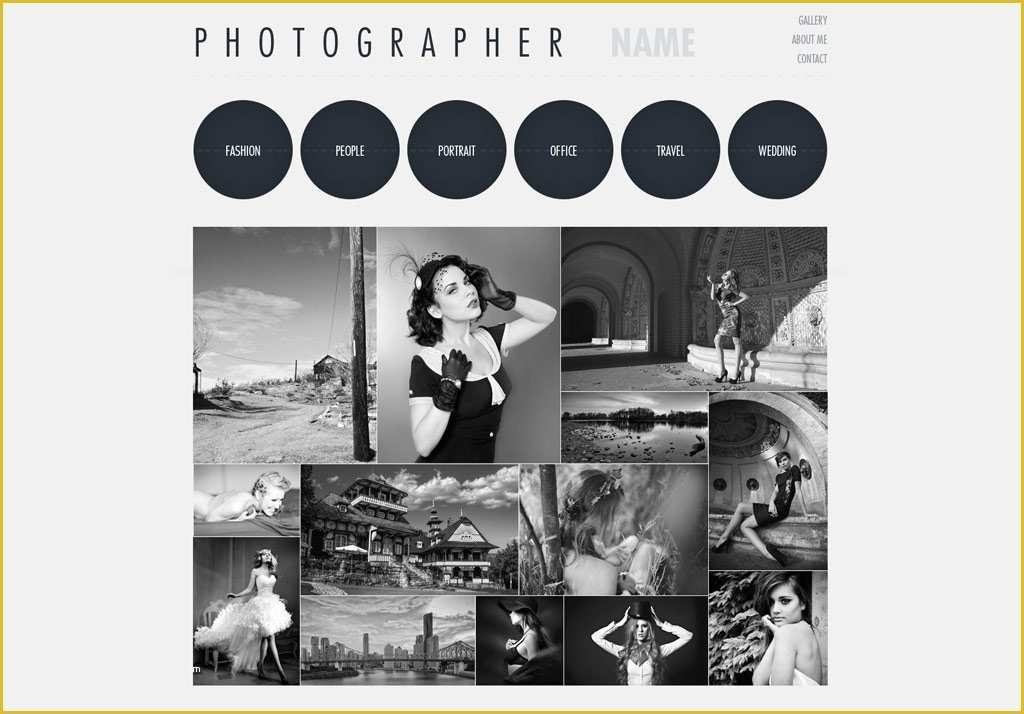 Free Photography Website Templates for Photographers Of Graphy Website Template