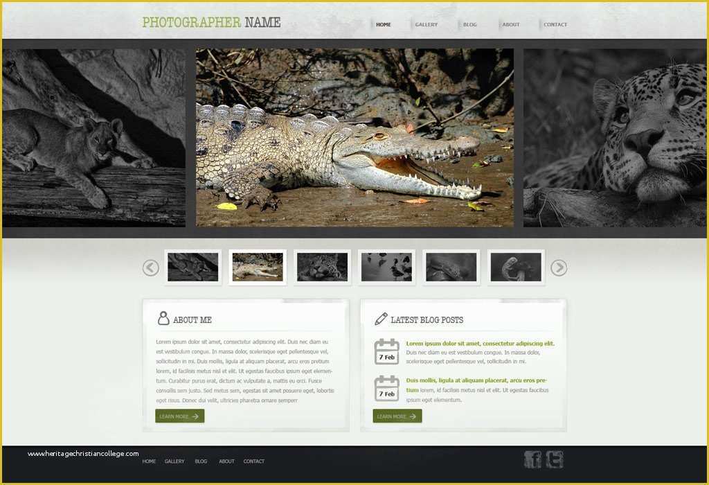 Free Photography Website Templates for Photographers Of Graphy Website Template