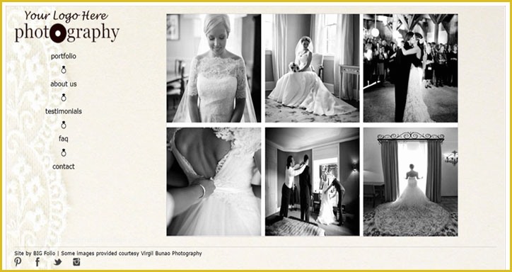 Free Photography Website Templates for Photographers Of Wedding Grapher Website Templates – Big Folio