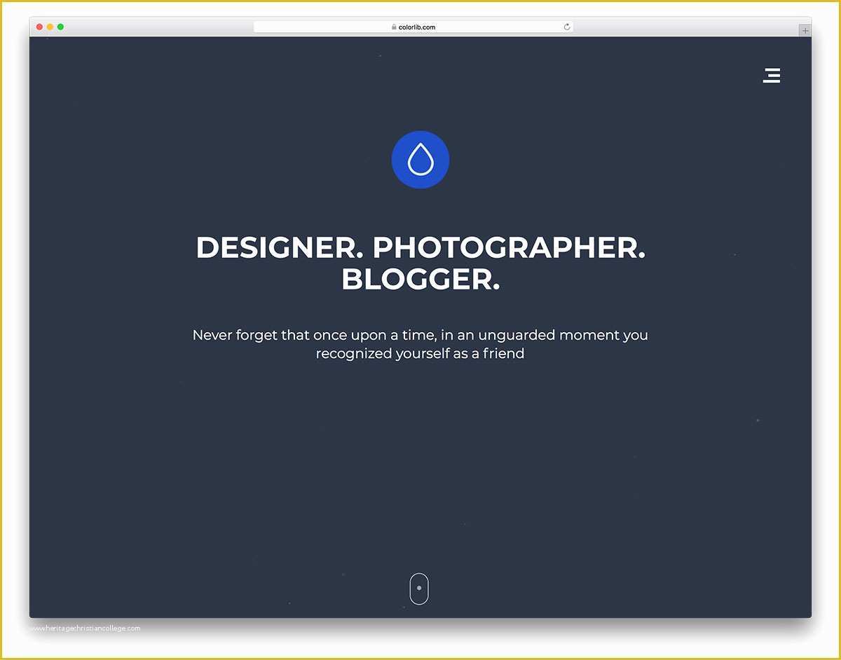 Free Photography Website Templates Of 28 Best Free Graphy Website Templates for Professionals