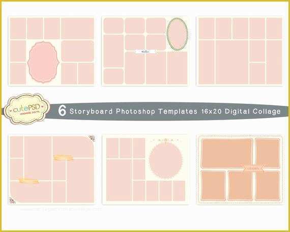 Free Photoshop Collage Templates Of Collage Templates Shop Collage Templates
