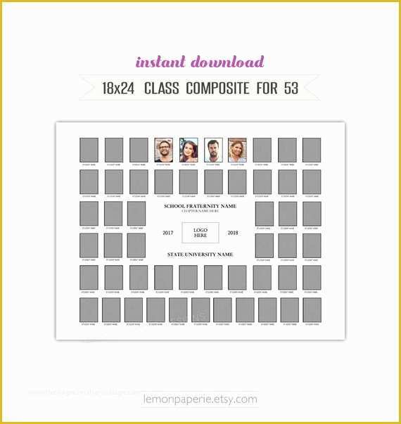 Free Photoshop Composite Templates Of 18x24 Class Posite Template Psd Shop Template