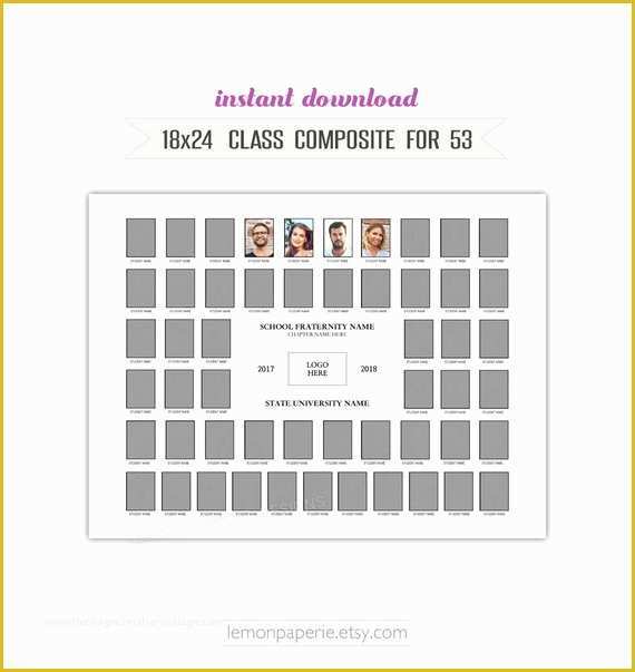 Free Photoshop Composite Templates Of 18x24 Class Posite Template Psd Shop Template