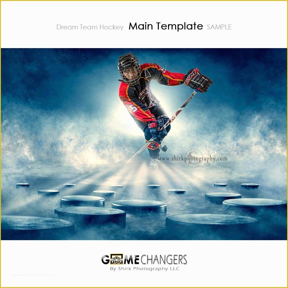 Free Photoshop Composite Templates Of Dream Team Hockey Shop Template Tutorial ⋆ Game