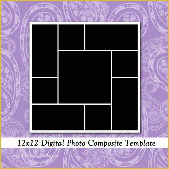 Free Photoshop Composite Templates Of Items Similar to 12x12 Template Collage Design