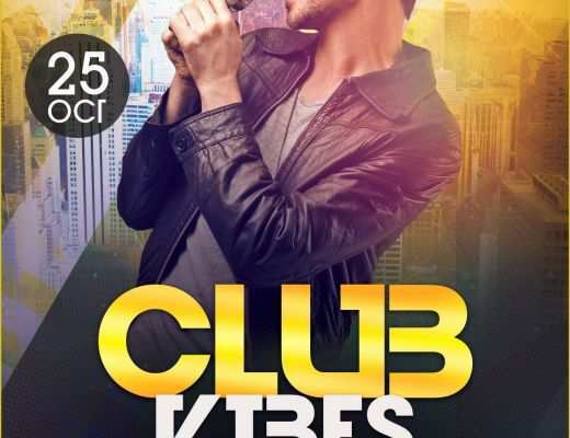 Free Photoshop Flyer Templates Of Club Vibes Download Free Psd Shop Flyer Template