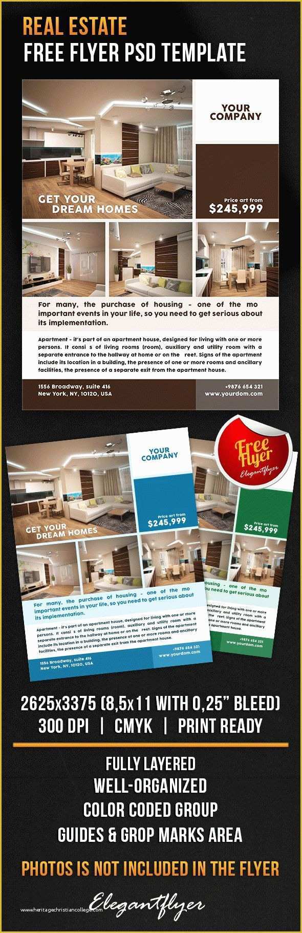 Free Photoshop Flyer Templates Of Download Flyer Template Shop Real Estate