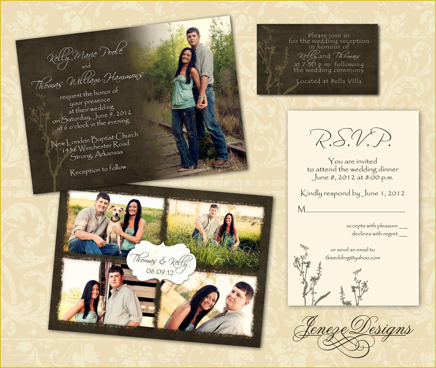 Free Photoshop Invitation Templates Of 14 Free Wedding Templates for Shop Free