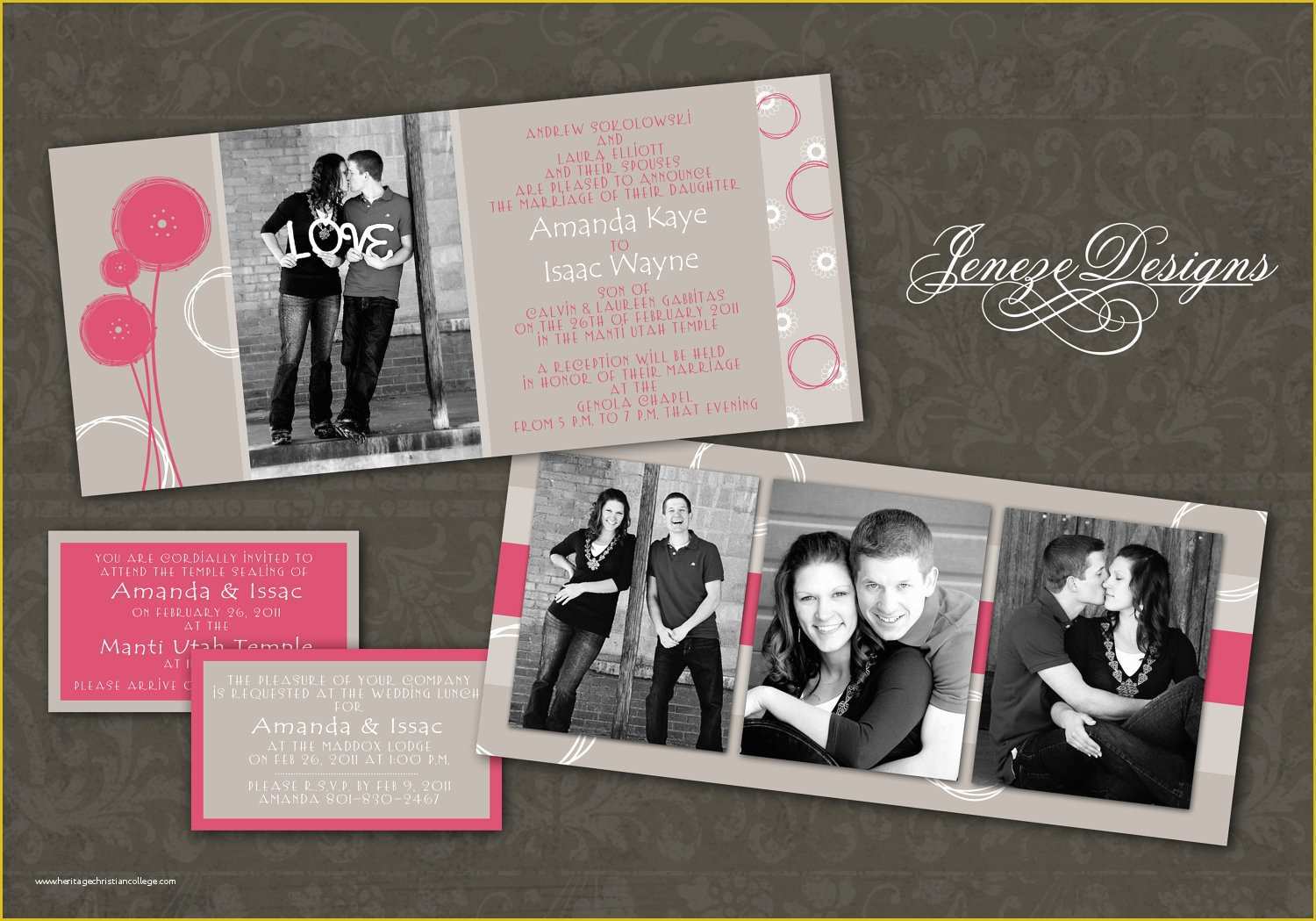 Free Photoshop Invitation Templates Of 14 Free Wedding Templates for Shop Free