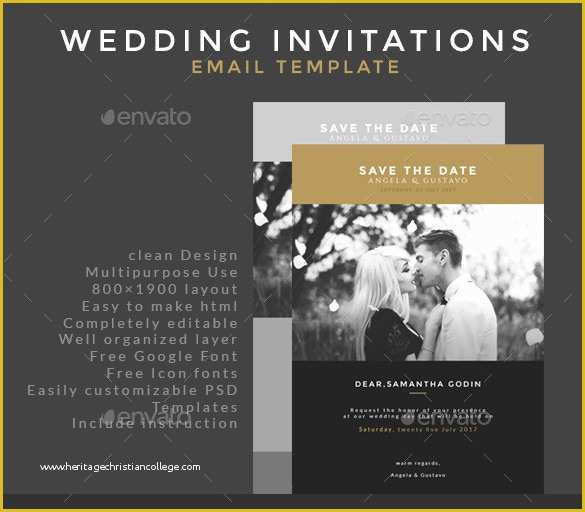 Free Photoshop Invitation Templates Of 30 Business Email Invitation Templates Psd Vector Eps