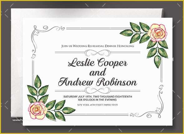 Free Photoshop Invitation Templates Of 75 Free Must Have Wedding Templates for Designers