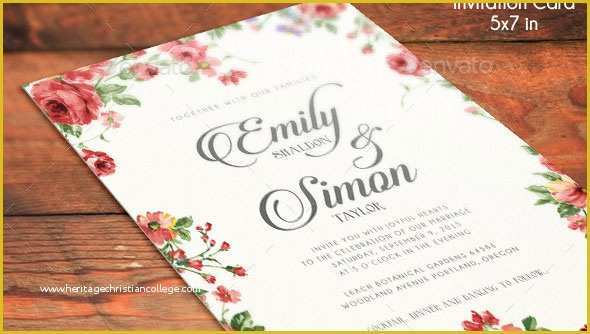 Free Photoshop Invitation Templates Of Category Wedding Invitation