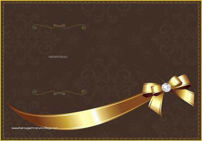 Free Photoshop Invitation Templates Of Golden Luxury Invitation Psd Template Free Shop