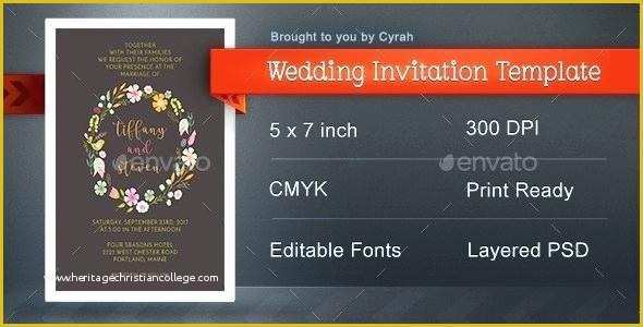 Free Photoshop Invitation Templates Of Wedding Invitations Shop Templates