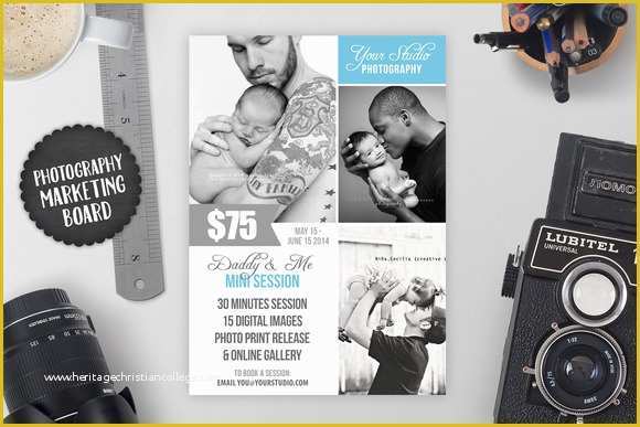 Free Photoshop Marketing Templates for Photographers Of Father S Day Graphy Marketing Templates On Creative